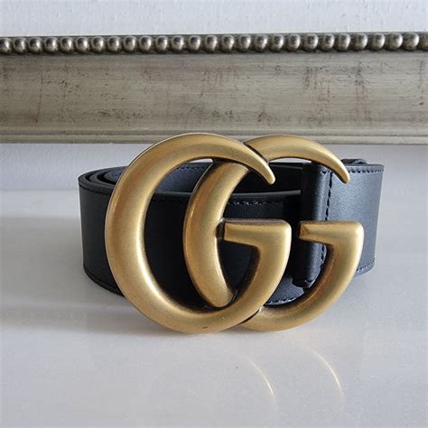 gucci 2015 re edition|Wide Black Leather Belt With Double G Buckle .